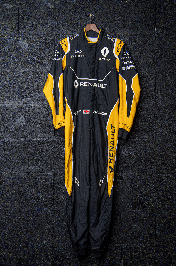 Combinaison de course Renault F1 J. Palmer (2016) - Prix sur demande